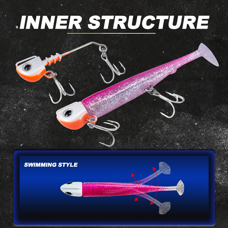 D1 110mm 34g Tonący Metalowy J – Fishing Hook Treble recenzja i cena