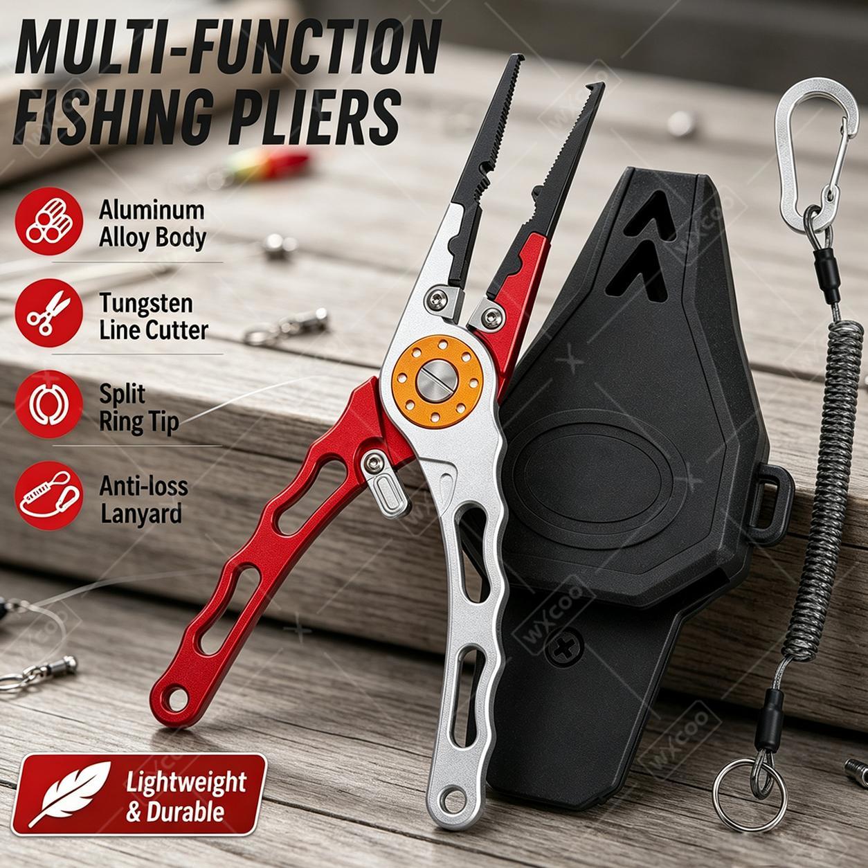 Szczypce do kółek łączników WX – Fishing Hook Remover recenzja i cena