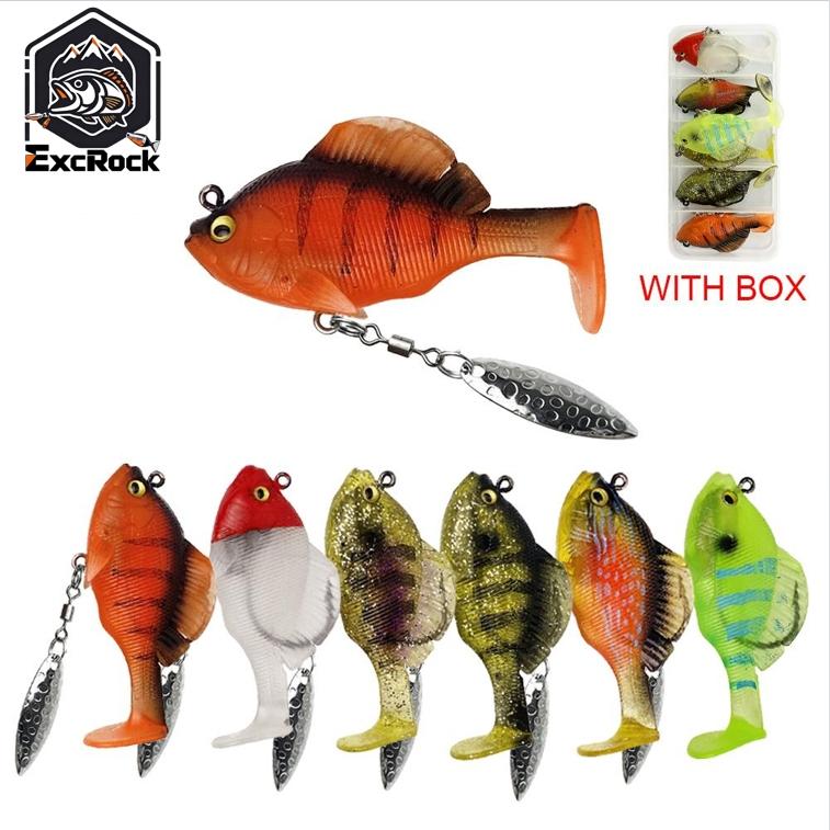 6 sztuk miękkich przynęt wędka – Fishing Hook Weedless recenzja i cena