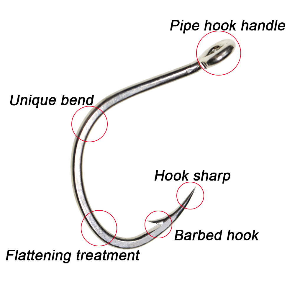 ICERIO 10 sztuk matowa powłoka – Fishing Hook Offset recenzja i cena