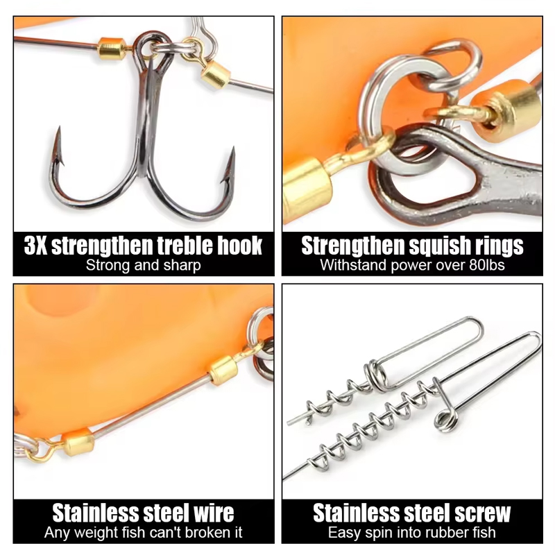 Zestawy haczyków wędkarskich z – Fishing Hook Treble recenzja i cena
