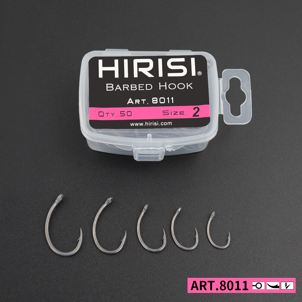 Haki karpiowe Hirisi 50 szt. P – Fishing Hook Offset recenzja i cena